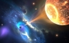 Các va chạm lỗ đen – sao neutron có thể làm giảm tranh cãi về sự dãn nở của vũ trụ